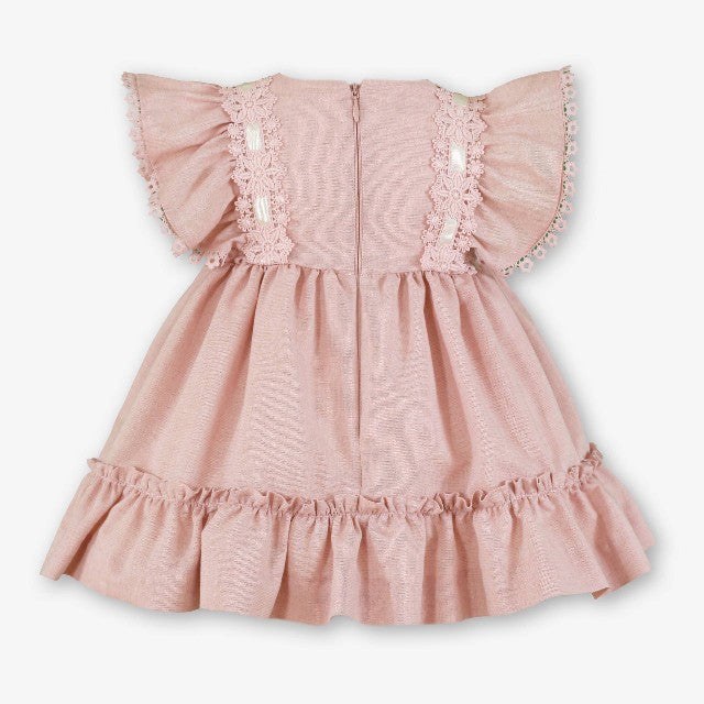 VESTIDO BEBE ROSA
