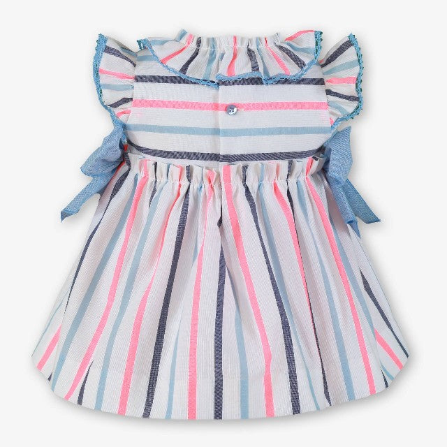 VESTIDO BEBE AZUL