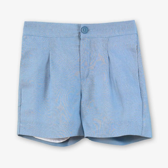 PANTALON CORTO INFANTIL NIÑO AZUL