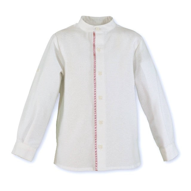 CAMISA ML INFANTIL NIÑO BLANCO