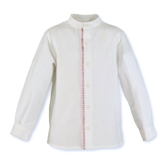 CAMISA ML INFANTIL NIÑO BLANCO