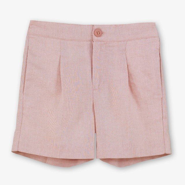 PANTALON CORTO INFANTIL NIÑO ROSA