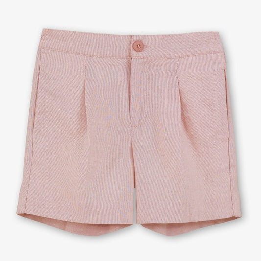 PANTALON CORTO INFANTIL NIÑO ROSA