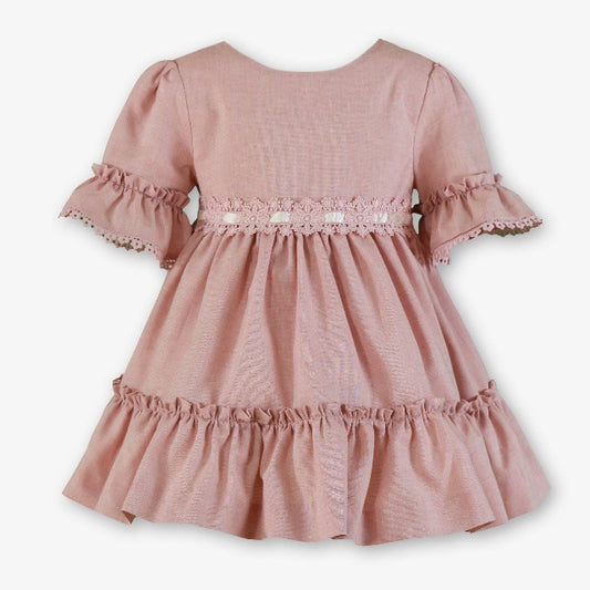 VESTIDO INFANTIL ROSA