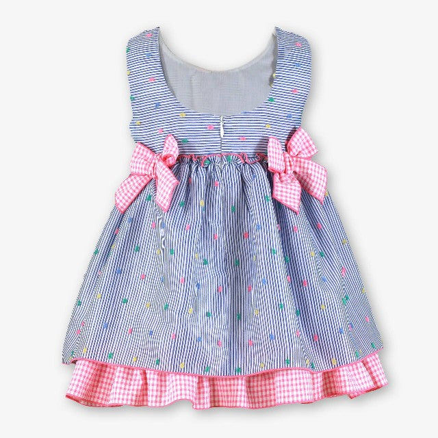 VESTIDO INFANTIL AZUL