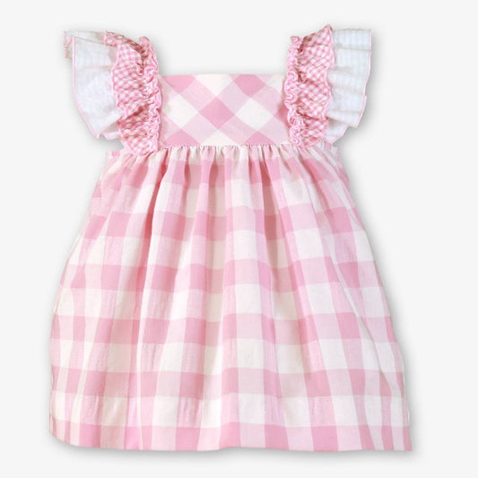 VESTIDO BEBE ROSA