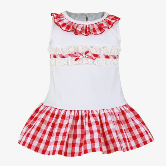 VESTIDO BEBE ROJO