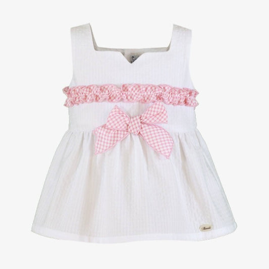 TOP INFANTIL NIÑA BLANCO