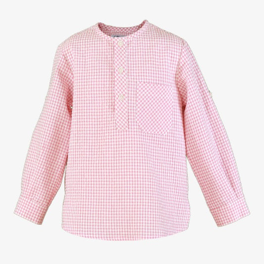 CAMISA ML INFANTIL NIÑO ROSA