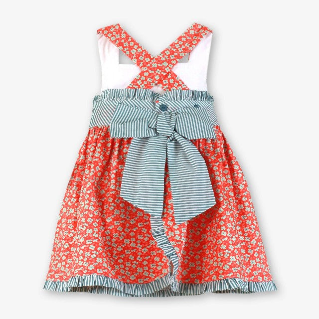 VESTIDO INFANTIL NARANJA