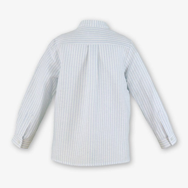 CAMISA ML INFANTIL NIÑO CELESTE