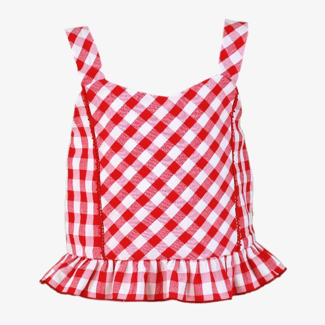 TOP INFANTIL NIÑA ROJO