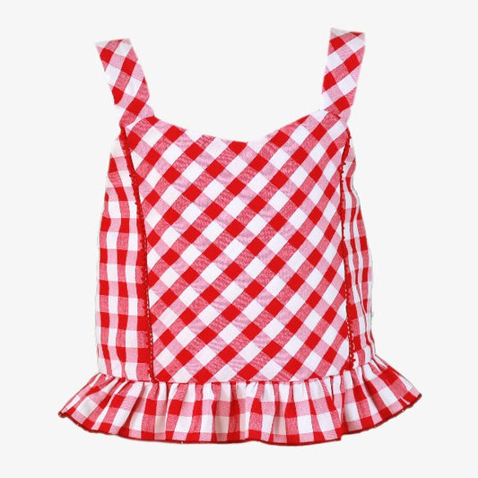 TOP INFANTIL NIÑA ROJO