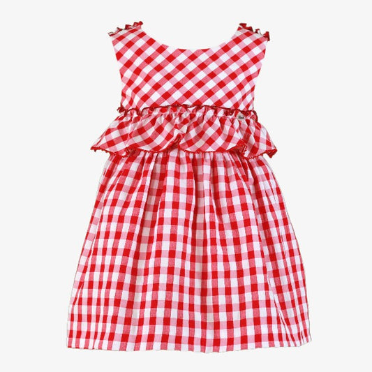 VESTIDO INFANTIL ROJO