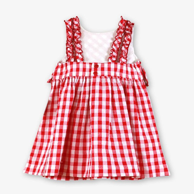 VESTIDO INFANTIL ROJO