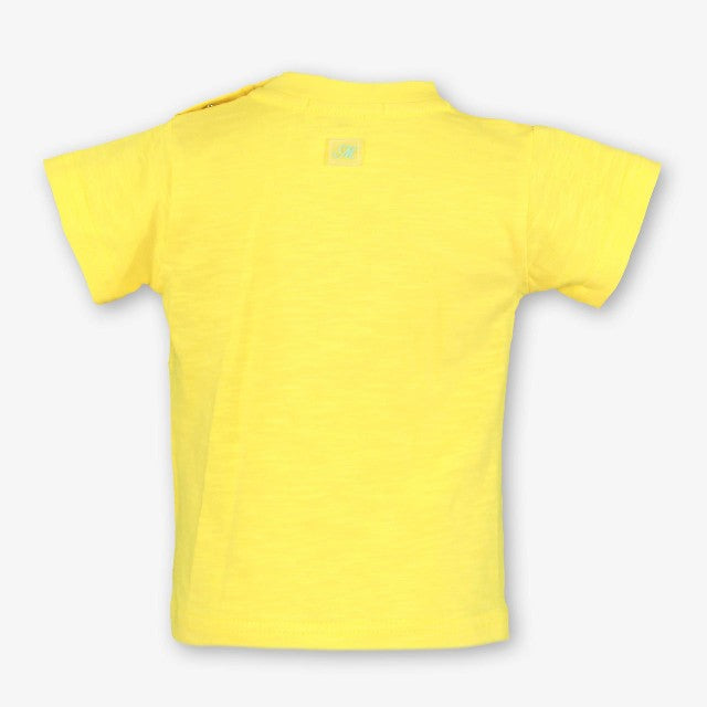 CAMISETA BEBE NIÑO AMARILLO