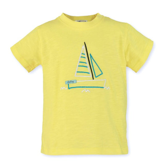 CAMISETA NIÑO AMARILLO