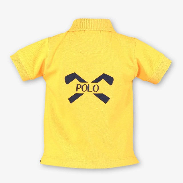 POLO BEBE NIÑO MANDARINA