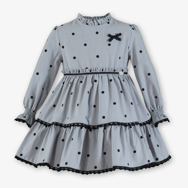 VESTIDO INFANTIL GRIS