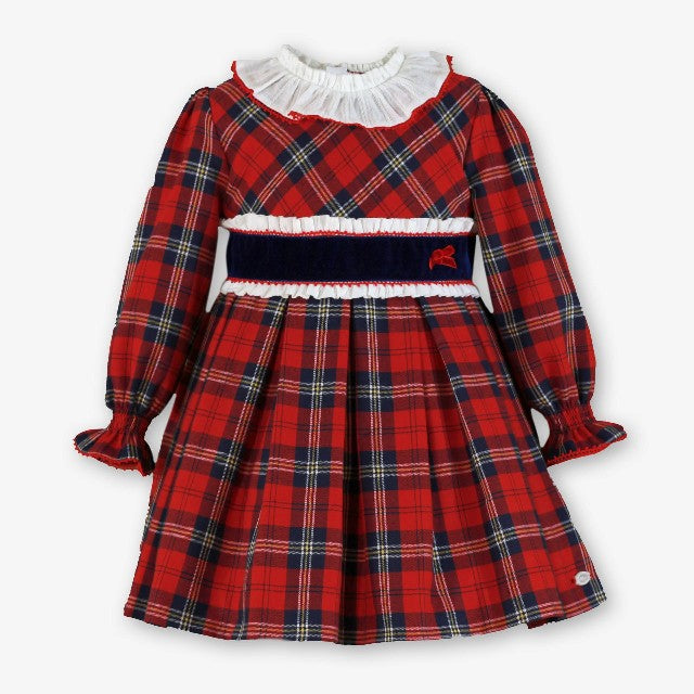 VESTIDO INFANTIL ROJO