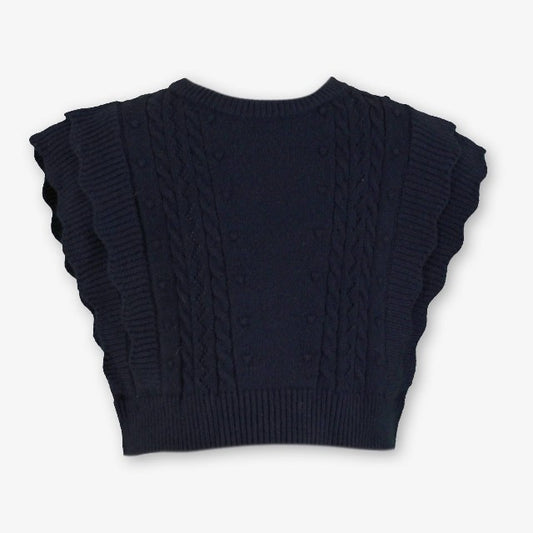 CHALECO INFANTIL NIÑA MARINO