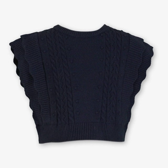 CHALECO INFANTIL NIÑA MARINO