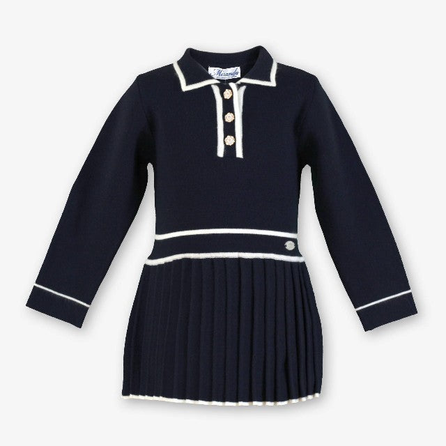VESTIDO INFANTIL MARINO