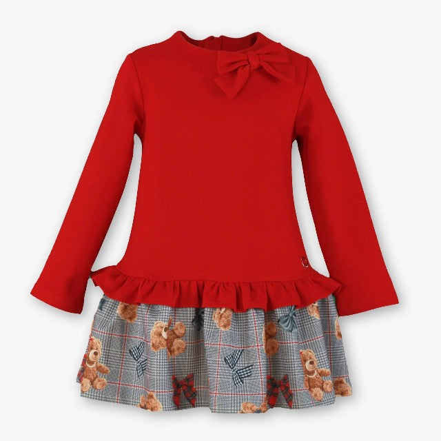 VESTIDO INFANTIL ROJO