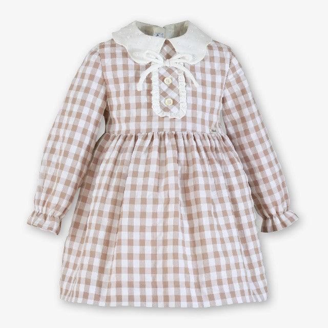 VESTIDO INFANTIL CAMEL