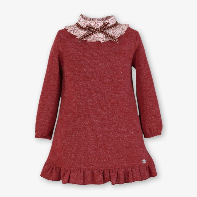 VESTIDO INFANTIL GRANATE