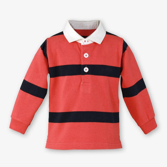POLO BEBE NIÑO CORAL