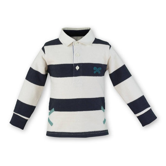 POLO BEBE NIÑO MARINO