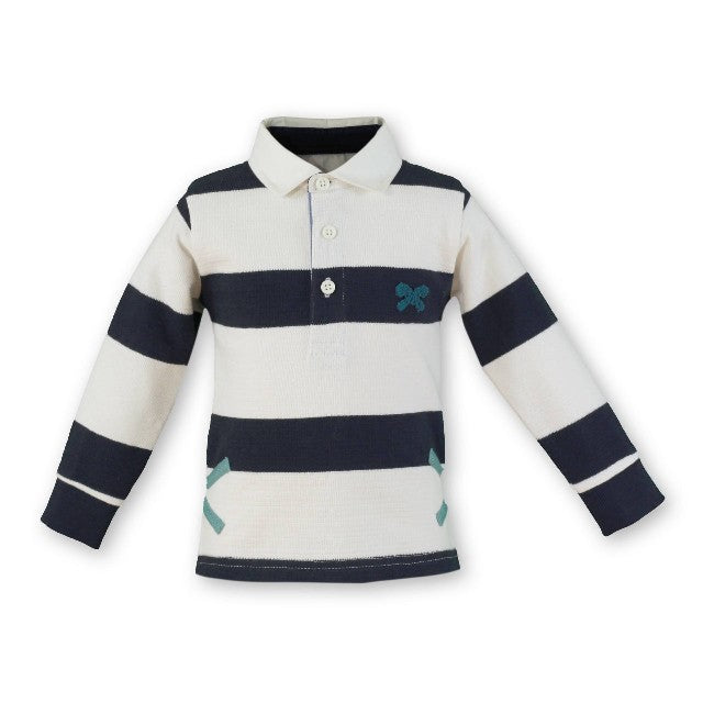 POLO BEBE NIÑO MARINO