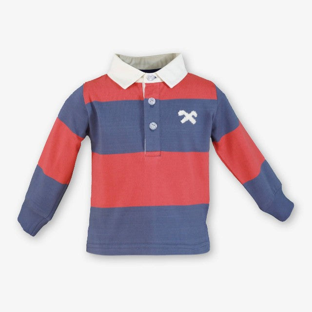 POLO BEBE NIÑO ROJO
