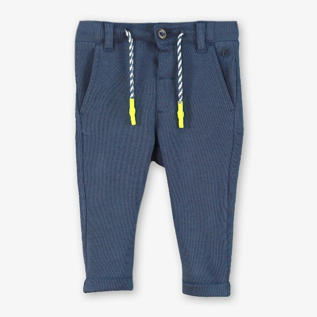 PANTALON BEBE NIÑO AZUL