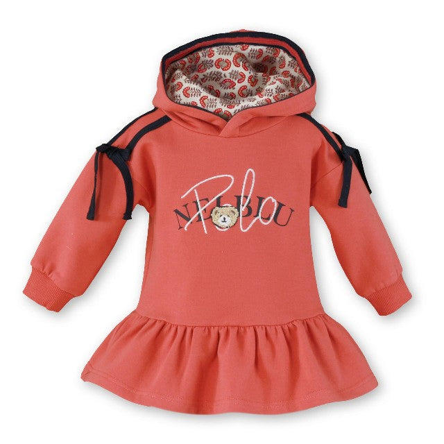 VESTIDO BEBE CORAL