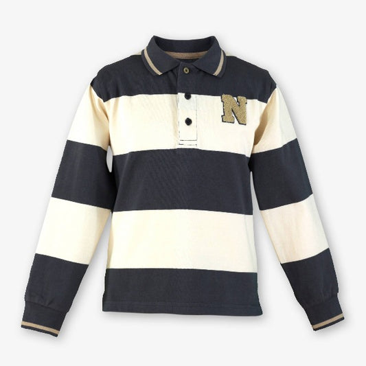 POLO NIÑO GRIS