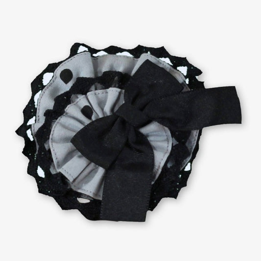 DIADEMA -PINZA GRIS