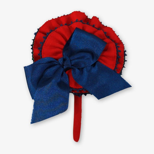 DIADEMA -PINZA ROJO