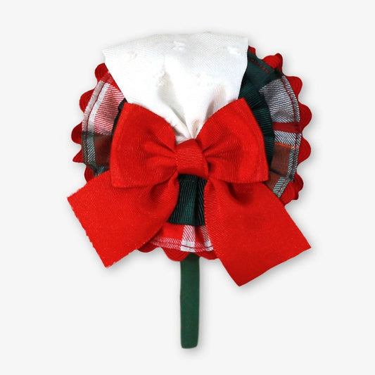 DIADEMA -PINZA VERDE